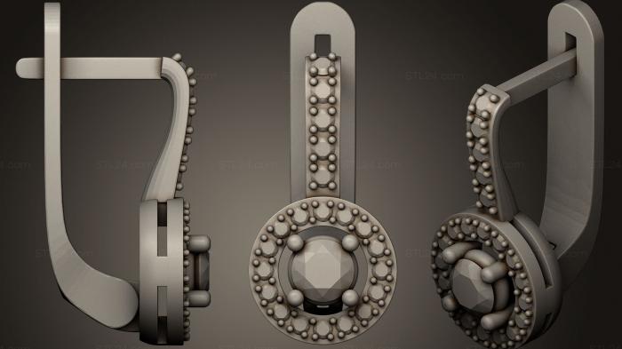 Jewelry (earings 23, JVLR_0123) 3D models for cnc